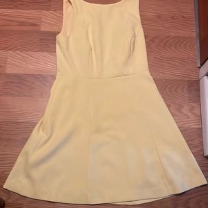 NWT the limited sleeveless yellow dress